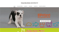 Desktop Screenshot of petlandmerrillville.com